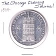 1894 Chicago Evening Journal Souvenir Medallion (Corrosion) For Discount