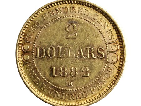 1882H Newfoundland $2 Gold Almost Uncirculated (AU-50) $ Online now