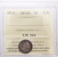 1872H Newfoundland 5-cents ICCS Certified G-6 For Sale