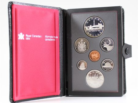 RDC 1984 Canada Proof Double Dollar 7-coin Set (silver dollar is toned) Online Sale