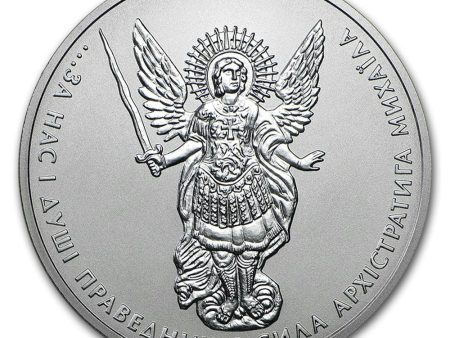 2018 Ukraine 1 UAH Michael the Archangel 1oz. Silver (No Tax) on Sale