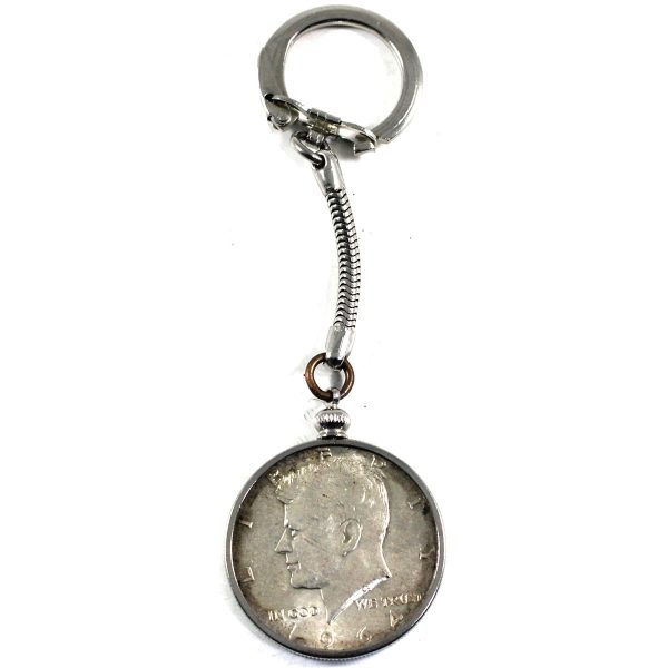 1964 USA Half Dollar Keychain (Corrosion) Online now