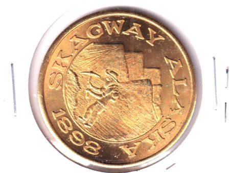 Skagway, Alaska, Trade Dollar -  Gateway to the Klondike  on Sale