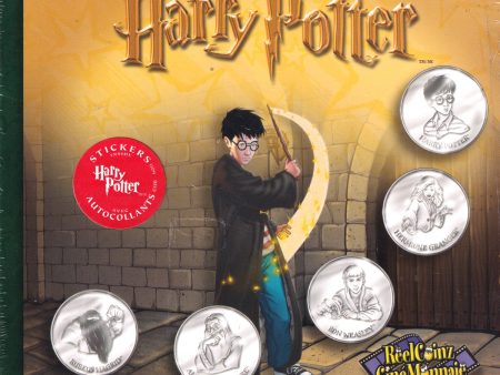 ReelCoinz Harry Potter Characters 5-medallion & Sticker Booklet Set from RCM Cheap