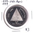 1899-1999 Olds Agricultural Society Centennial Trade Dollar Token on Sale