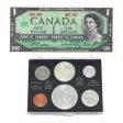 1967 Canada Centennial Coin and $1 Note Set (Toned) Discount