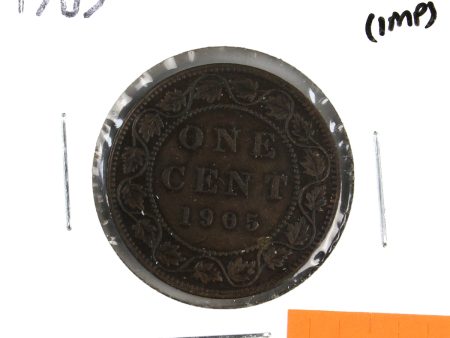 1905 Canada 1-cent Very Fine (VF-20) Cleaned, corrosion, or impaired Supply