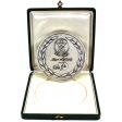 Saudi Arabian Airlines (SDI) 1970 25th Anniversary Oversized Medallion (Case Impaired) Online Sale