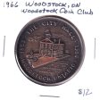 1966 Woodstock Dairy Capital of Canada Coin Club Medallion - City Hall (Copper) Fashion