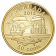 RDC 2013 Canada 50-cent 300th Anniv. of Louisbourg 1 25oz. Gold (No Tax) Sleeve bent Sale