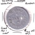 W. Orme & Baker, Wakefield, Quebec, Good for One Loaf Trade Token Supply