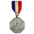 1935 Middlesex, England, King George V & Queen Mary Silver Jubilee Medal with Ribbon Hot on Sale