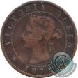 1871 Prince Edward Island 1-cent Very Good (VG-8) Fashion