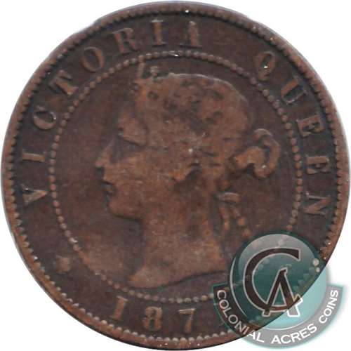 1871 Prince Edward Island 1-cent Very Good (VG-8) Fashion