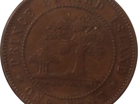 1871 Prince Edward Island 1-cent F-VF (F-15) For Discount