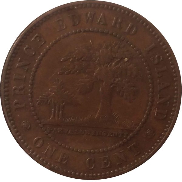 1871 Prince Edward Island 1-cent F-VF (F-15) For Discount