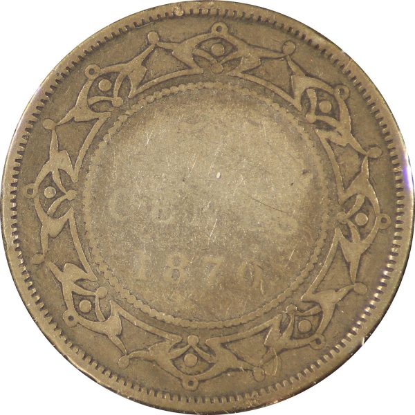 1870 Newfoundland 50-cents About Good (AG-3) For Cheap