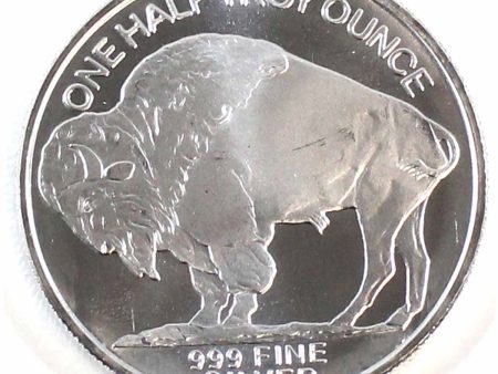 1 2oz Silver Round - Buffalo Indian .999 (TAX Exempt) Cheap