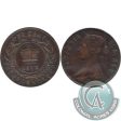 1872H Newfoundland 1-cent F-VF (F-15) For Discount