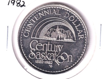 1882-1982 Saskatoon Saskatchewan Trade Dollar Token - Centennial Online