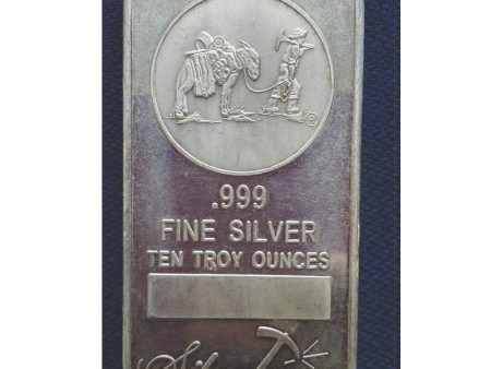 10oz. Silver Towne Fine Silver Bar (No Tax) Discount