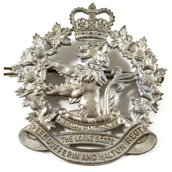 WWII Lorne Scots of Peel, Dufferin, and Halton Regiment Badge on Sale