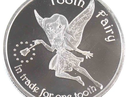 Monarch Tooth Fairy 1oz .999 Fine Silver Rounds (No Tax) Online now