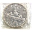 1959 Canada Proof-like Silver Dollar in Original Mint Cellophane (lightly toned) Hot on Sale