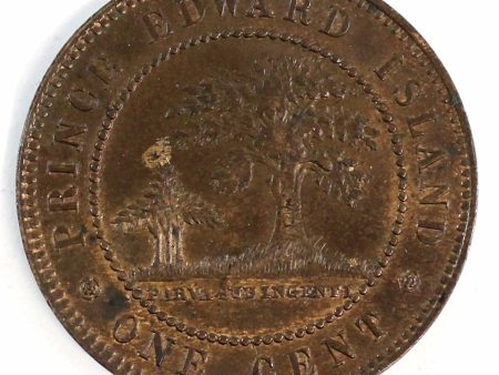 1871 Prince Edward Island Cent AU-UNC (AU-55) $ Hot on Sale