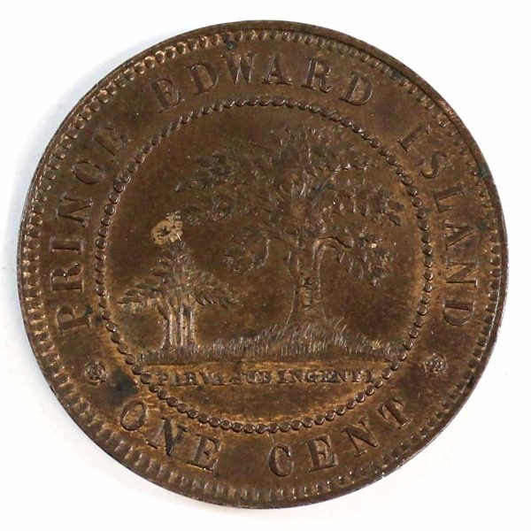 1871 Prince Edward Island Cent AU-UNC (AU-55) $ Hot on Sale