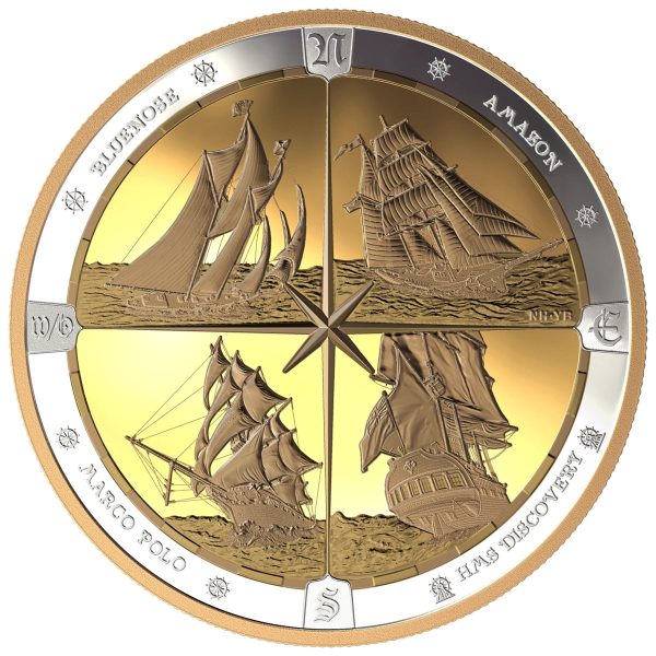 RDC 2019 $125 Tall Ships of Canada Fine Silver (No Tax) impaired Online now