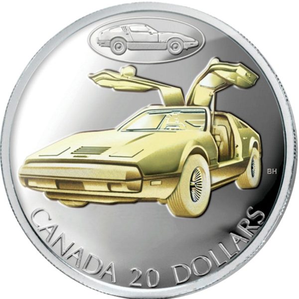 RDC 2003 Canada $20 Transportation Car - The Bricklin Sterling Silver (scratched capsule) Hot on Sale