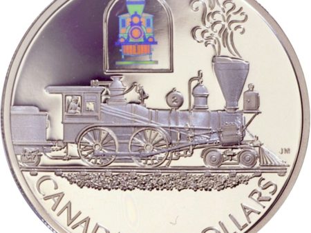 RDC 2000 Canada $20 Transportation Train - The Toronto Sterling Silver (Scratched coin) For Discount