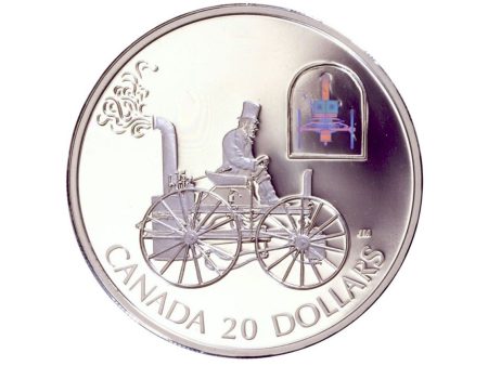 RDC 2000 Canada $20 Transportation Car - HS Taylor Sterling Silver (Box Scuffed) Online Hot Sale