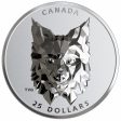 RDC 2020 Canada $25 Multifaceted Animal Head - Lynx Fine Silver (No Tax) Toning Online