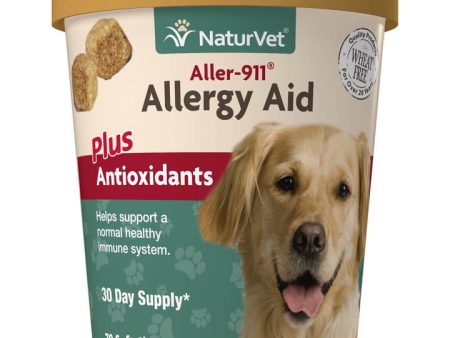 NaturVet Aller-911® Allergy Aid Soft Chews Hot on Sale