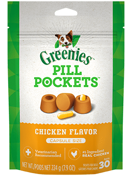 Greenies PILL POCKETS™ Treats for Dogs Chicken Flavor Capsule Discount