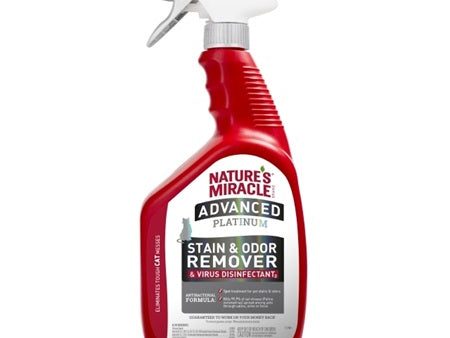 Nature s Miracle Advanced Platinum Stain & Odor Remover & Virus Disinfectant for Cats Online