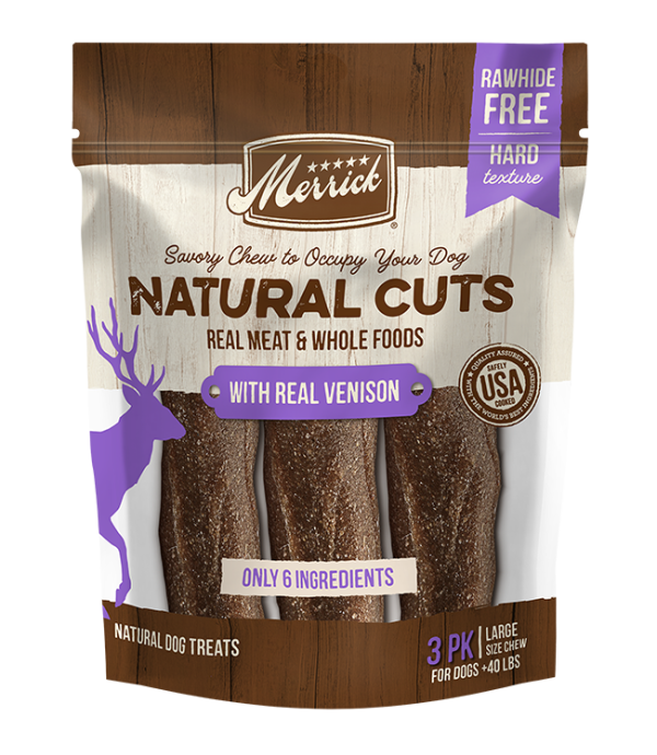 Natural Cuts with Real Venison - For Large Dogs (+40 lbs) Cheap