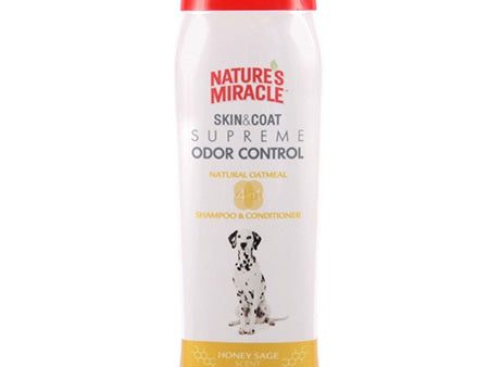 Nature s Miracle Skin & Coat Supreme Odor Control - Oatmeal Shampoo & Conditioner For Discount