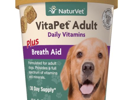 NaturVet VitaPet Adult Daily Vitamins Soft Chews Discount