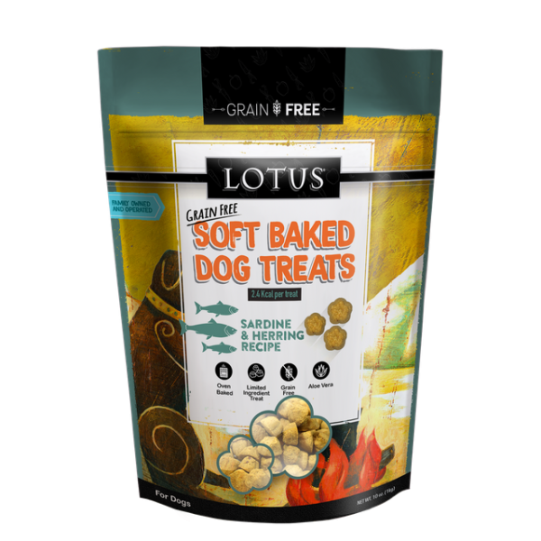 Lotus Sardine Recipe Soft Baked Dog Treats For Cheap