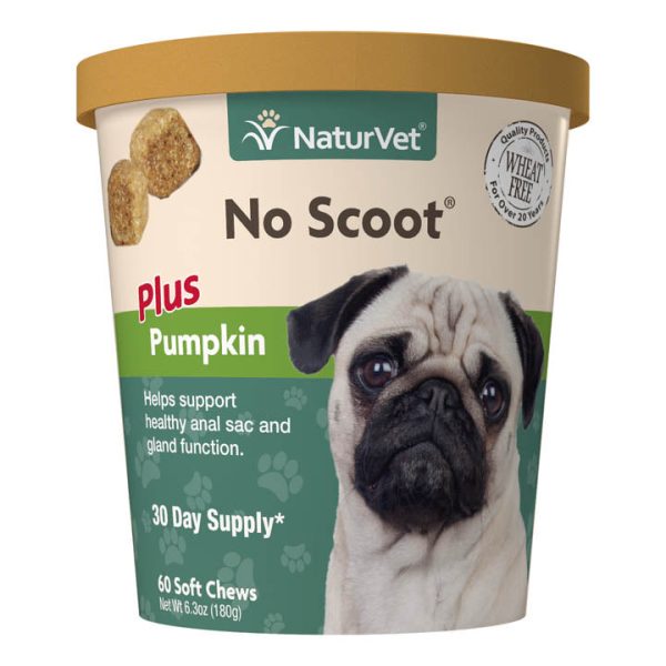 NaturVet No Scoot Plus Pumpkin Soft Chew Cup For Cheap