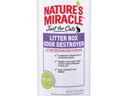 Nature’s Miracle Litter Box Odor Destroyer Powder Online Sale