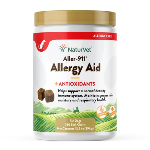 NaturVet Aller-911® Allergy Aid Soft Chews Hot on Sale