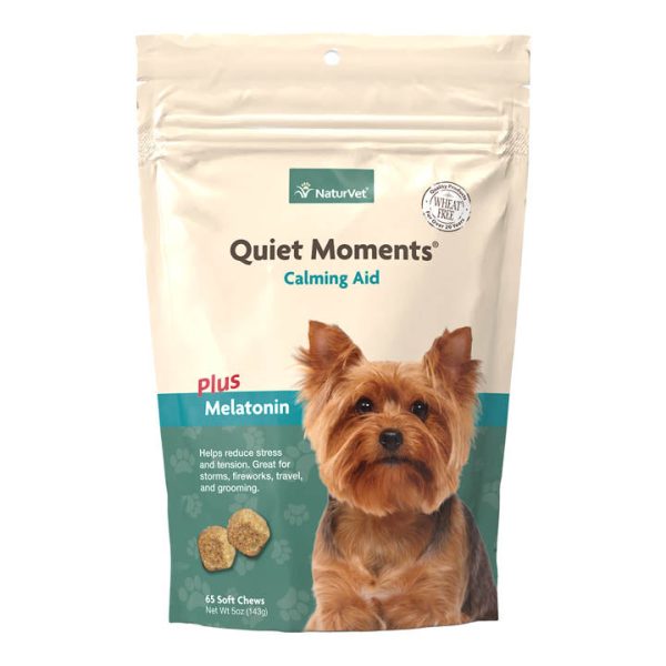 NaturVet Quiet Moments® Dog Calming Aid Soft Chews Sale