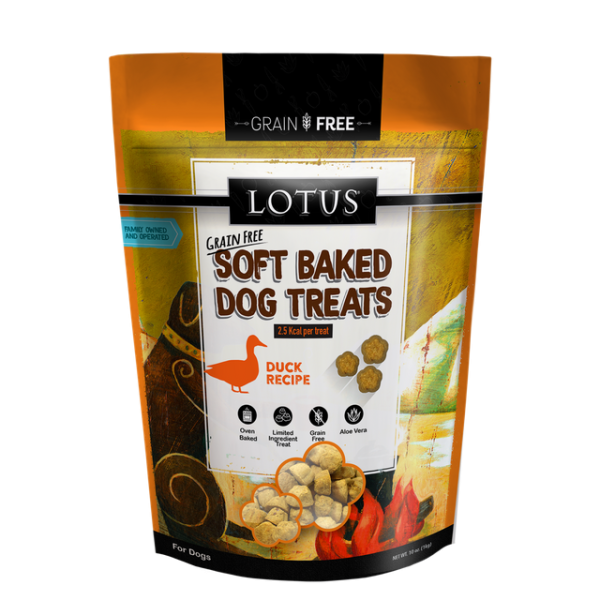 Lotus Duck Recipe Soft Baked Dog Treats Online Hot Sale