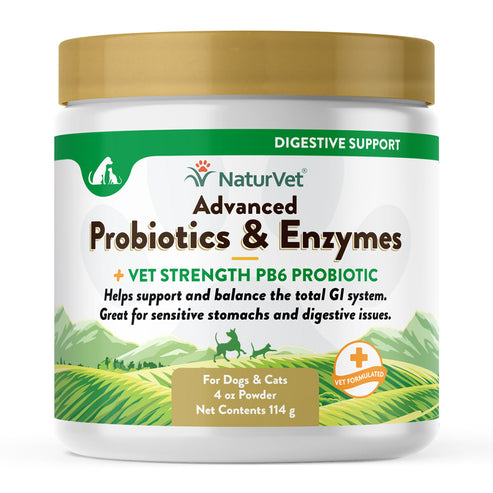 NaturVet Advanced Probiotics & Enzymes Powder Discount