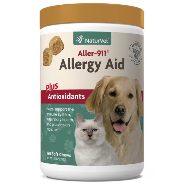 NaturVet Aller-911® Allergy Aid Soft Chews Hot on Sale