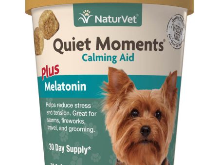 NaturVet Quiet Moments® Dog Calming Aid Soft Chews Sale